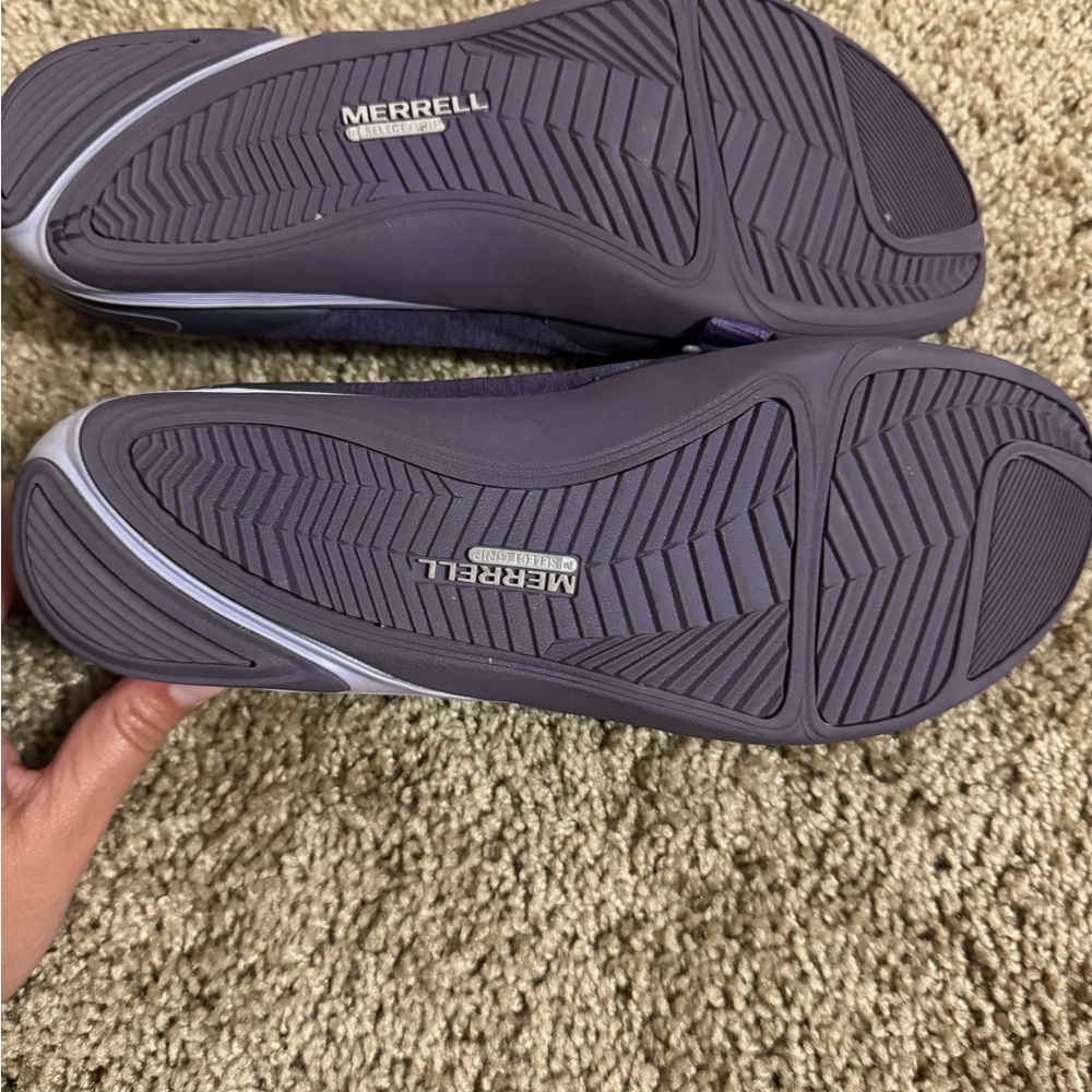 Merrell Purple and Gray Casual Flats - Picture 3 of 6